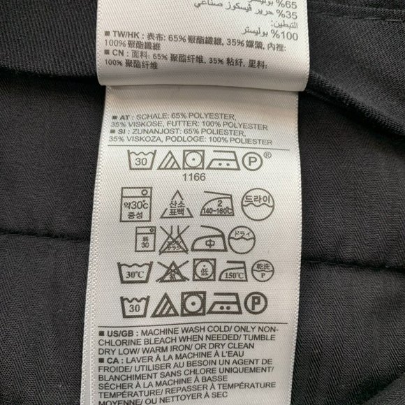 Banana Republic Men's 36x32 Charcoal Herringbone Tailored Fit Dress Slacks - Picture 8 of 9